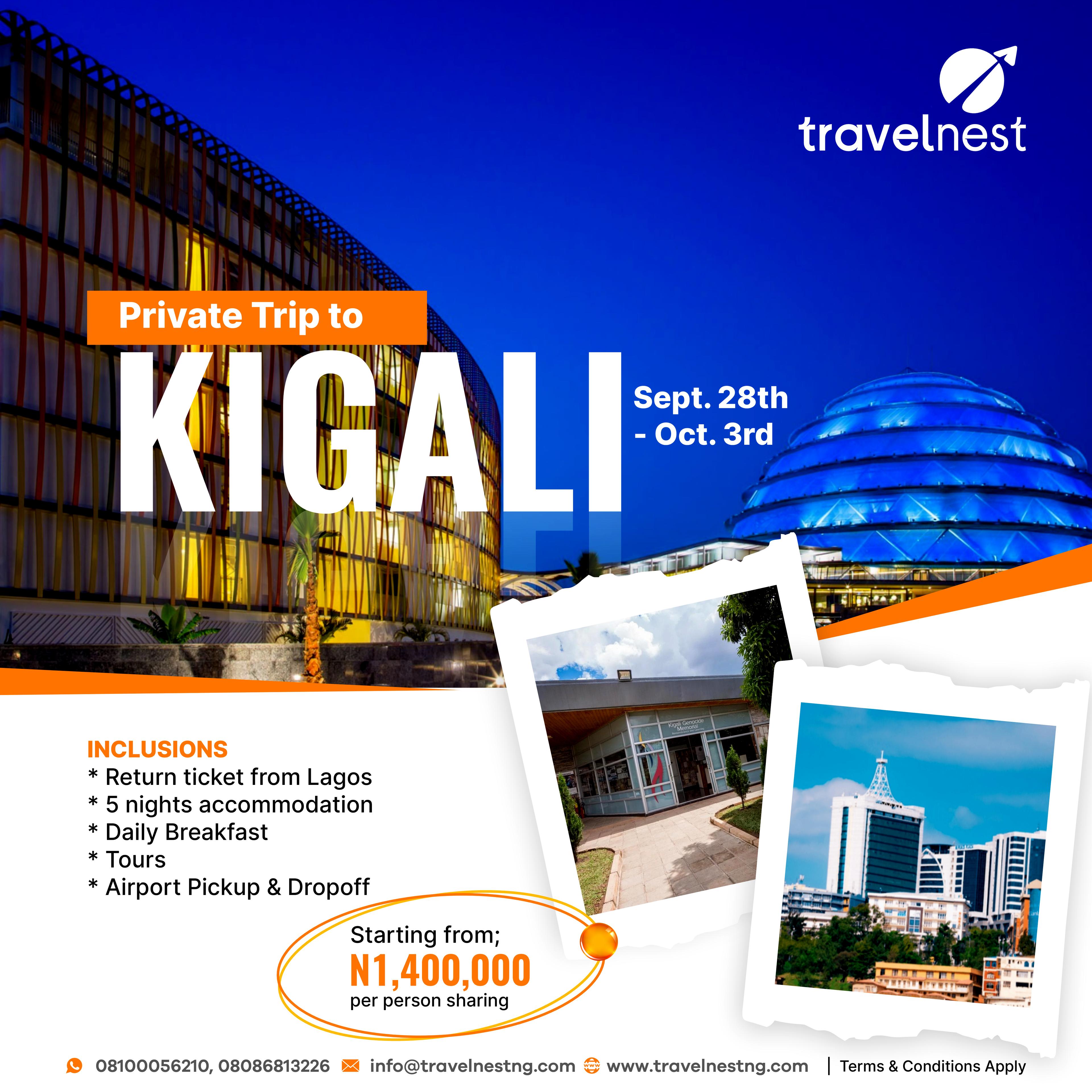 Private Trip to KIGALI